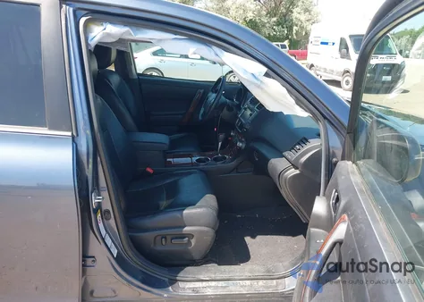 2013 Toyota Highlander Limited V6 z USA, uszkodzony, nr VIN 5TDDK3EH5DS234083